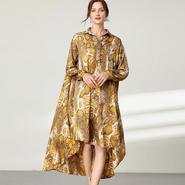 lady autumn shirt dress plus size long sleeve irregular belt dresses woman casual loose yellow floral female, Black;gray
lady autumn shirt dress plus size long sleeve irregular belt dresses woman casual loose yellow floral female, Black;gray