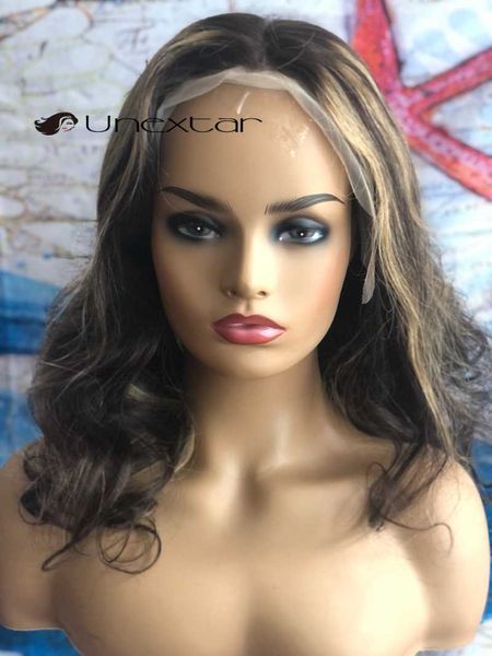 body wave wig highlight ombre colored lace front brazilian wavy hair remy wigs for women, Black;brown
body wave wig highlight ombre colored lace front brazilian wavy hair remy wigs for women, Black;brown