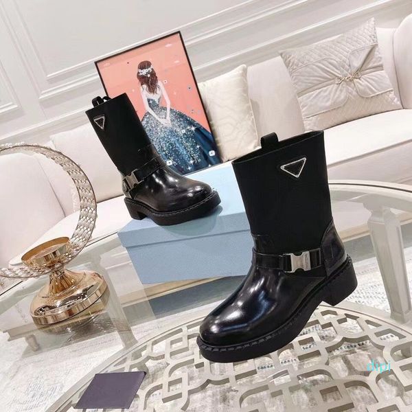 2021 womens designer boots leather martin ankle triangle letter nylon cowhide boot fashion non-slip rubber outsole elastic, Black
2021 womens designer boots leather martin ankle triangle letter nylon cowhide boot fashion non-slip rubber outsole elastic, Black