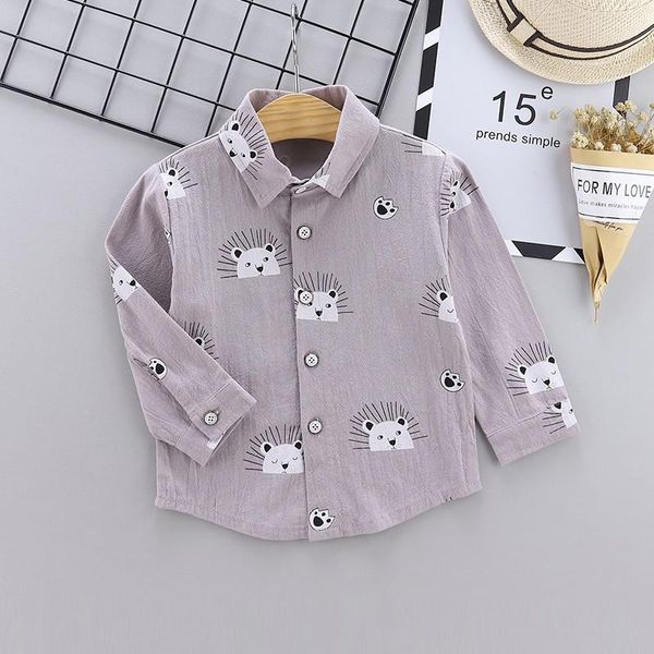 autumn baby boys long sleeve cartoon lions print shirts kids tees casual blouse, White;black
autumn baby boys long sleeve cartoon lions print shirts kids tees casual blouse, White;black