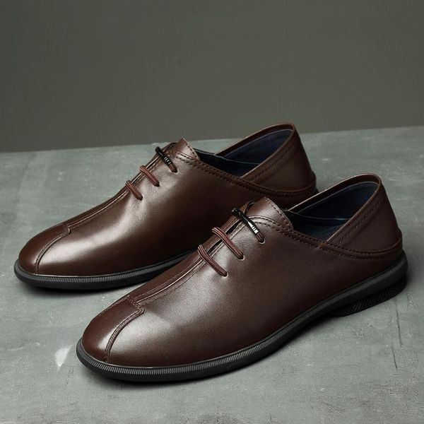 dress shoes cimim brand business fashion formal leather men italy luxury office driving genuine casual, Black
dress shoes cimim brand business fashion formal leather men italy luxury office driving genuine casual, Black