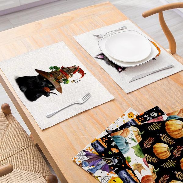 mats & pads halloween pumpkin pattern place mat cotton linen home decor insulation bowl heat resistant placemats 
mats & pads halloween pumpkin pattern place mat cotton linen home decor insulation bowl heat resistant placemats