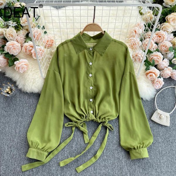 women's blouses & shirts deat 2021 spring summer fashion chiffon shirt drawstring waist thin temperament long sleeve sunscreen sj648, White
women's blouses & shirts deat 2021 spring summer fashion chiffon shirt drawstring waist thin temperament long sleeve sunscreen sj648, White