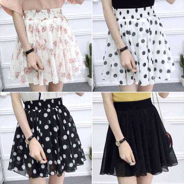 shredded korean version of the three-tier printed pleated chiffon skirt loose waist skirt summer a-word schoolgirl version, Black
shredded korean version of the three-tier printed pleated chiffon skirt loose waist skirt summer a-word schoolgirl version, Black