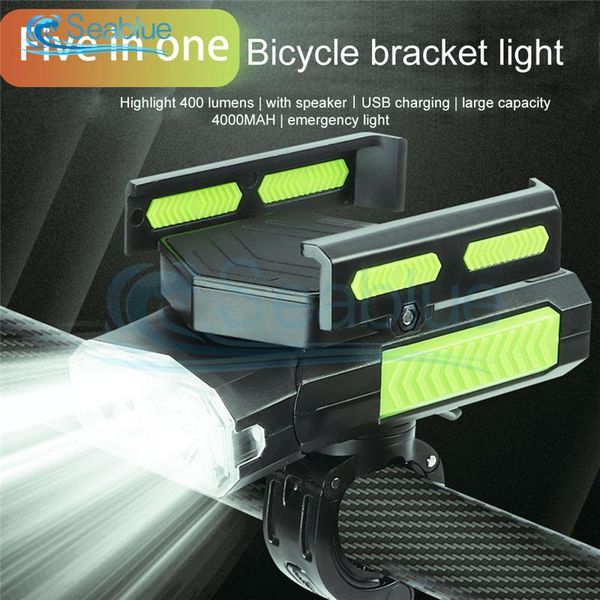 emergency lights 5 in 1 multifunctional waterproof bicycle light rechargeable strong 130db speaker 4000mah mobile power
emergency lights 5 in 1 multifunctional waterproof bicycle light rechargeable strong 130db speaker 4000mah mobile power