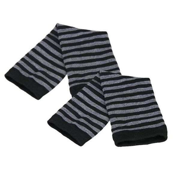 five fingers gloves winter fashion striped arm warmers knitted female wrist hand warmer pure color long fingerless mitten women sleeves, Blue;gray
five fingers gloves winter fashion striped arm warmers knitted female wrist hand warmer pure color long fingerless mitten women sleeves, Blue;gray