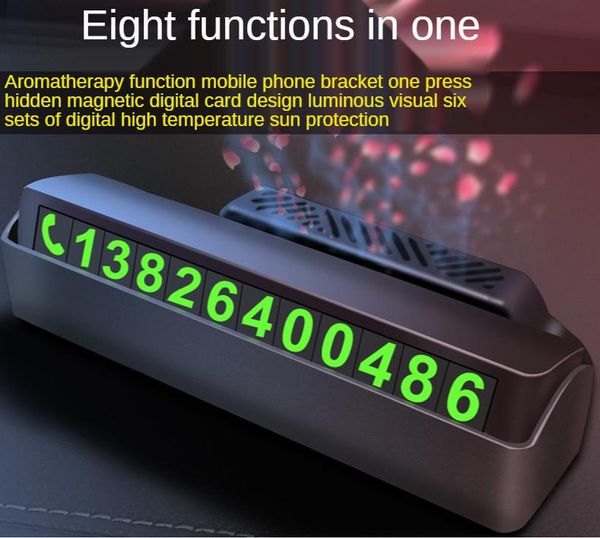 interior decorations car temporary parking sign creative multi-function mobile phone bracket luminous number card advertising
interior decorations car temporary parking sign creative multi-function mobile phone bracket luminous number card advertising
