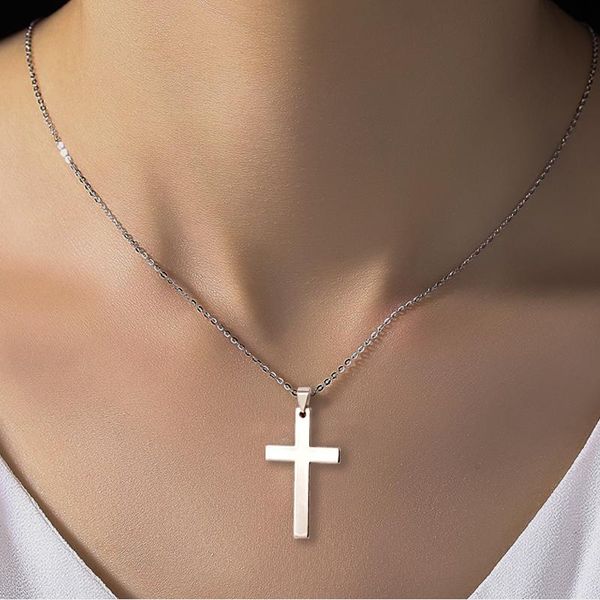 vintage crystal cross necklaces for women stainless steel black/gold/silver color chain pendant necklace 2021 trend jewelry
vintage crystal cross necklaces for women stainless steel black/gold/silver color chain pendant necklace 2021 trend jewelry