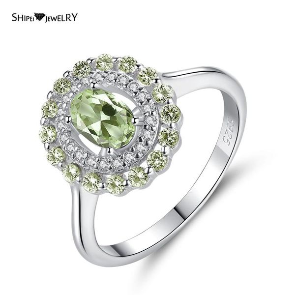 cluster rings shipei romantic cute 925 sterling silver oval cut peridot gemstone wedding engagement fine jewelry white gold ring for women, Golden;silver
cluster rings shipei romantic cute 925 sterling silver oval cut peridot gemstone wedding engagement fine jewelry white gold ring for women, Golden;silver