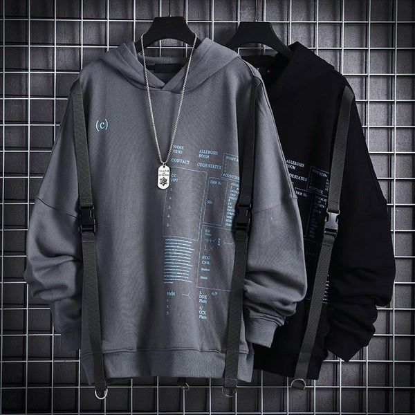 men's hoodies & sweatshirts hip hop 2021 streetwear spring autumn harajuku sweatshirt men fashion print pullover loose top, Black
men's hoodies & sweatshirts hip hop 2021 streetwear spring autumn harajuku sweatshirt men fashion print pullover loose top, Black