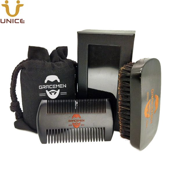 moq 100 sets oem customized logo black men care kit for face hair beard mustache includes beards brush dual sided teeth comb and bag & box, Silver
moq 100 sets oem customized logo black men care kit for face hair beard mustache includes beards brush dual sided teeth comb and bag & box, Silver