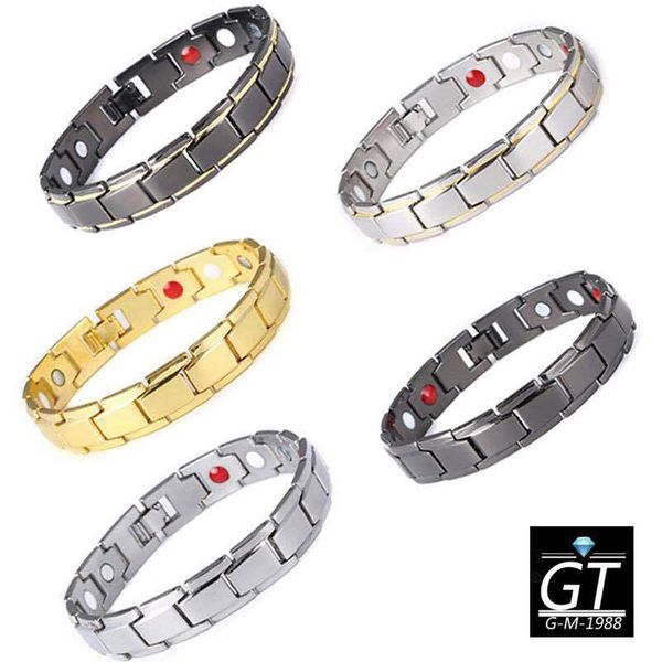 link, chain european and american men alloy health care luxury jewelry couple magnetic bracelet fashion detachable therapy, Black
link, chain european and american men alloy health care luxury jewelry couple magnetic bracelet fashion detachable therapy, Black