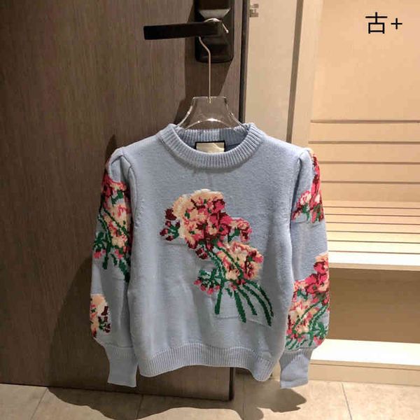 2022 factory wholesale new autumn and winter g family flower lantern sleeve knitted pullover sweater women's lazy style long sleeve loo, White;black
2022 factory wholesale new autumn and winter g family flower lantern sleeve knitted pullover sweater women's lazy style long sleeve loo, White;black