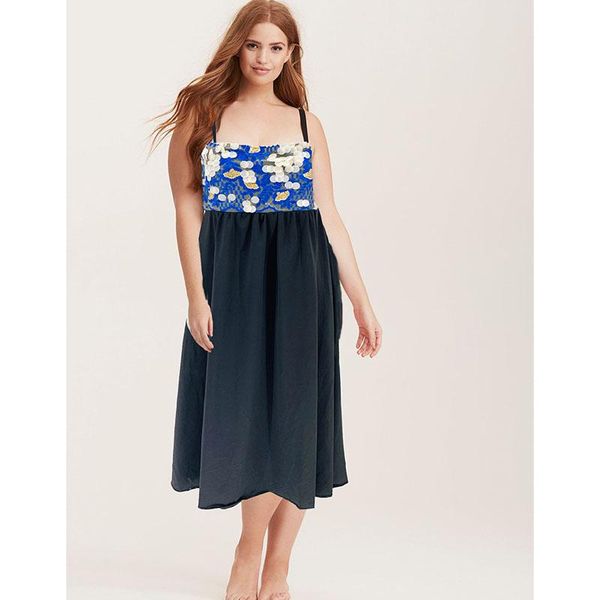 plus size dresses 2021 summer women's embroidery beaded gallus pleated party big hem 10xl 9xl 8xl 7xl 6xl 5xl mujer vestido, Black
plus size dresses 2021 summer women's embroidery beaded gallus pleated party big hem 10xl 9xl 8xl 7xl 6xl 5xl mujer vestido, Black