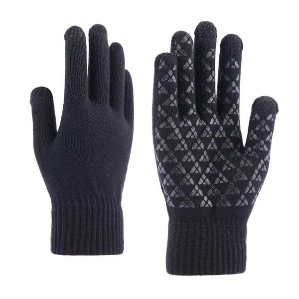 cycling gloves knit keep warm for men winter extra thick non-slip wool outdoor custom touch screen, Black
cycling gloves knit keep warm for men winter extra thick non-slip wool outdoor custom touch screen, Black