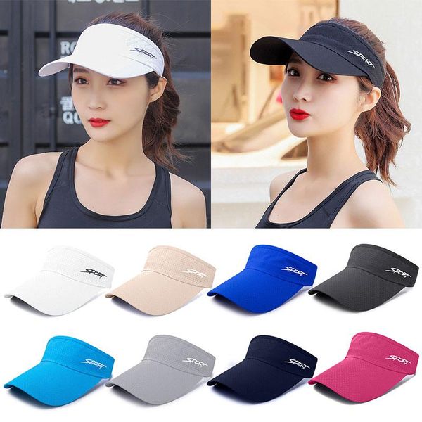 wide brim hats tennis caps sun sports visor hat for men women running beach baseball solid color wholesale golf, Blue;gray
wide brim hats tennis caps sun sports visor hat for men women running beach baseball solid color wholesale golf, Blue;gray