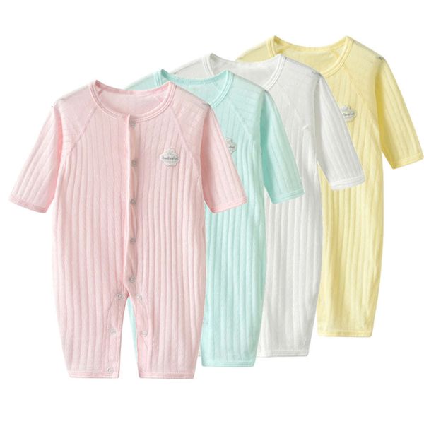 spring and summer baby thin one piece all cotton soft breathable base coat mosquito proof clothes home pajamas, White
spring and summer baby thin one piece all cotton soft breathable base coat mosquito proof clothes home pajamas, White