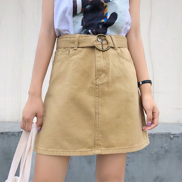 paris girl summer a-line jeans skirt women belt casual harajuku denim college black red khaki wind high waist 210524
paris girl summer a-line jeans skirt women belt casual harajuku denim college black red khaki wind high waist 210524