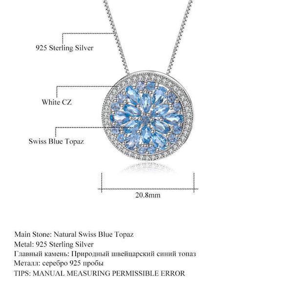 personalized design xury round cake necklace pendant natural color treasure z s925 sterling sier, Silver
personalized design xury round cake necklace pendant natural color treasure z s925 sterling sier, Silver