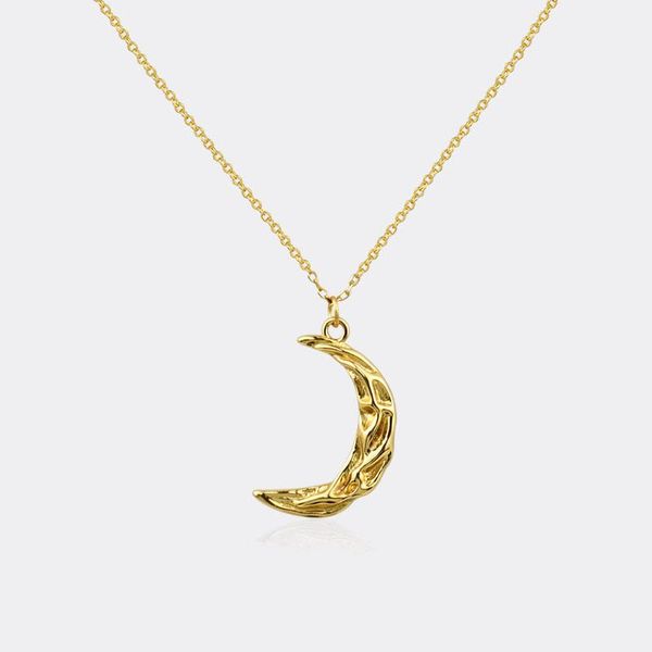 sterling silver irregular concave-convex surface moon necklace female clavicle chain crescent chains
sterling silver irregular concave-convex surface moon necklace female clavicle chain crescent chains