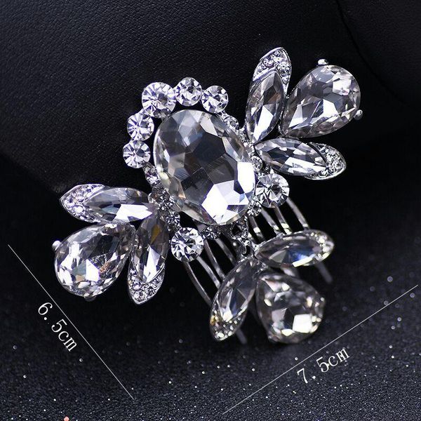 fashion crystal rhinestones hair comb for women girls wedding bridal elegant hairpins jewelry accessories clips & barrettes, Golden;silver
fashion crystal rhinestones hair comb for women girls wedding bridal elegant hairpins jewelry accessories clips & barrettes, Golden;silver
