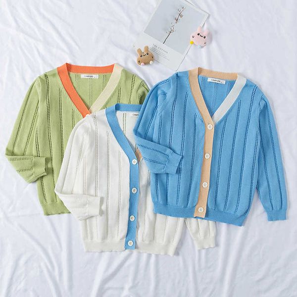 kids baby girls boys knitted clothes contrasting hollow cardigan sunscreen air conditioning long sleeve knitted jacket y1024, Blue
kids baby girls boys knitted clothes contrasting hollow cardigan sunscreen air conditioning long sleeve knitted jacket y1024, Blue