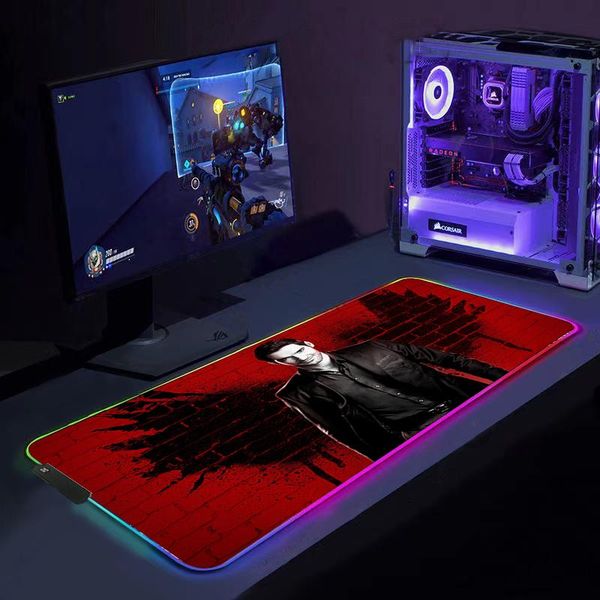 mouse pads & wrist rests american tv lucifer rgb gaming pad lighting colorful glow keyboard rubber nou-slip deak mats decoration gamer desk
mouse pads & wrist rests american tv lucifer rgb gaming pad lighting colorful glow keyboard rubber nou-slip deak mats decoration gamer desk