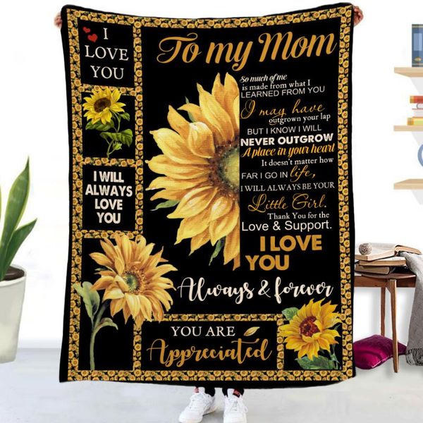 blankets to my mom letter design quilt blanket flannel mantas home textiles bed sofa mother's day gift droppshiping
blankets to my mom letter design quilt blanket flannel mantas home textiles bed sofa mother's day gift droppshiping