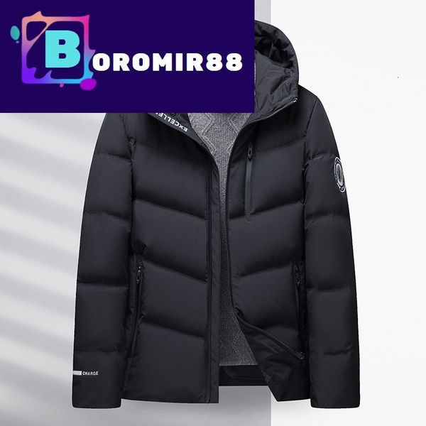 coat jacket wear winter down white duck hooded thickened short fashion cold proof down jacket men's wear, Black
coat jacket wear winter down white duck hooded thickened short fashion cold proof down jacket men's wear, Black