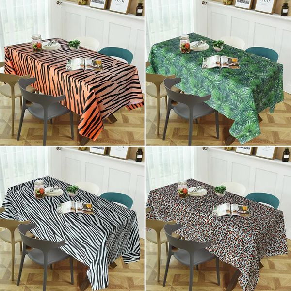 disposable dinnerware 1pcs jungle safari zoo animal tablecloth birthday party table cover print leopard tiger baby shower decoration
disposable dinnerware 1pcs jungle safari zoo animal tablecloth birthday party table cover print leopard tiger baby shower decoration