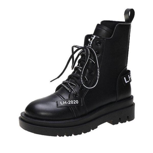 women boots fashion short tube handsome leg long locomotive middle thick soled womem shoes, Black
women boots fashion short tube handsome leg long locomotive middle thick soled womem shoes, Black