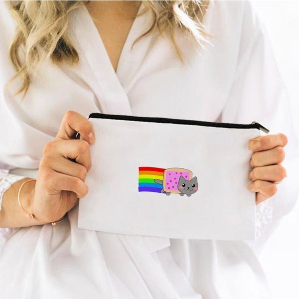 cosmetic bags & cases cat letter print makeup bag for travel mini women organizer women's storage pouch purse eco woman handbags make u
cosmetic bags & cases cat letter print makeup bag for travel mini women organizer women's storage pouch purse eco woman handbags make u