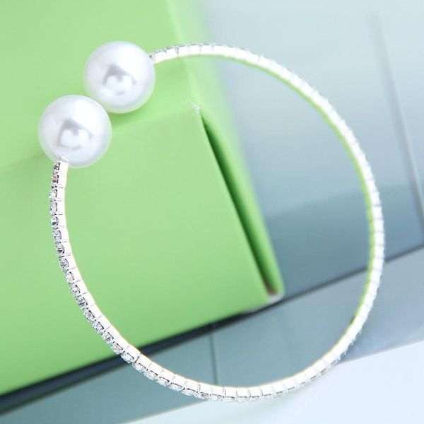 bangle fashion gold silver color crystal cuff bracelets for women 2021 trendy simulated pearl charm bracelet bangles jewelry punk gift, Black
bangle fashion gold silver color crystal cuff bracelets for women 2021 trendy simulated pearl charm bracelet bangles jewelry punk gift, Black