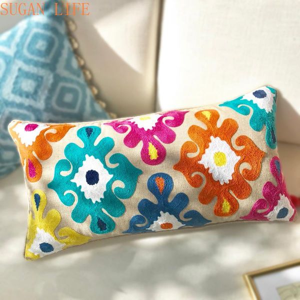 home decor cushion cover embroidery colorful floral ethnic tassels boho style pillow 30x60cm cushion/decorative
home decor cushion cover embroidery colorful floral ethnic tassels boho style pillow 30x60cm cushion/decorative