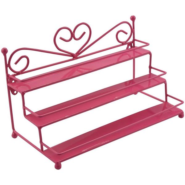 hooks & rails metal nail polish shelf cosmetic varnish display stand holder heart design women makeup wall rack organizer case pink
hooks & rails metal nail polish shelf cosmetic varnish display stand holder heart design women makeup wall rack organizer case pink