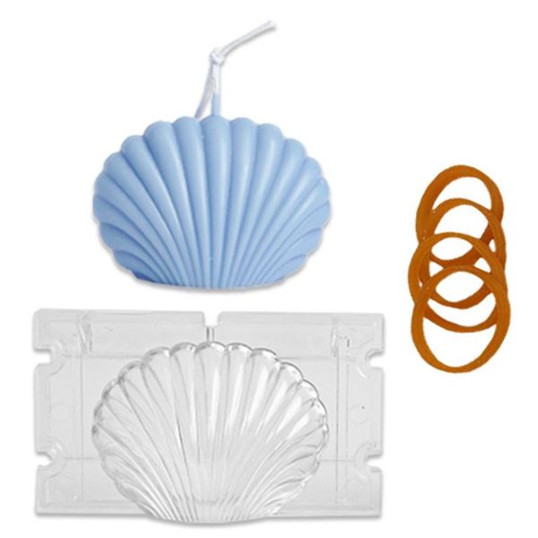 craft tools 3d scallop shell plastic acrylic mold candle diy handmade soap making supplies 
craft tools 3d scallop shell plastic acrylic mold candle diy handmade soap making supplies