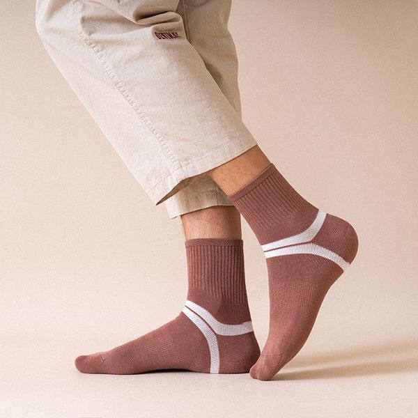 men's socks men 2021 japanese style design simplicity breathable middle tube sports 98% cotton fashion crew male, Black
men's socks men 2021 japanese style design simplicity breathable middle tube sports 98% cotton fashion crew male, Black