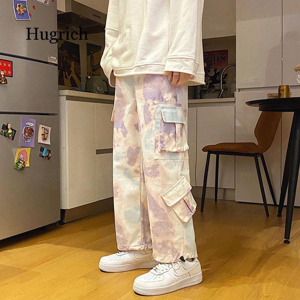 tie-dye pants men's fashion casual pocket cargo men streetwear korean loose hip-hop straight wide-leg mens trousers, Black
tie-dye pants men's fashion casual pocket cargo men streetwear korean loose hip-hop straight wide-leg mens trousers, Black