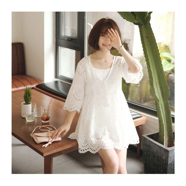 casual dresses boutique fine embroidery hollow out cotton kawaii sweet doll j1ff, Black;gray
casual dresses boutique fine embroidery hollow out cotton kawaii sweet doll j1ff, Black;gray