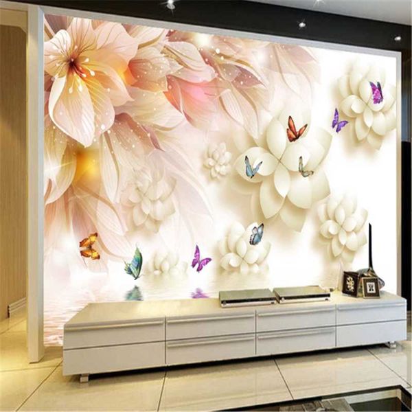 wallpapers milofi custom large non-woven wallpaper mural european 3d three-dimensional fantasy flower lotus reflection tv backg
wallpapers milofi custom large non-woven wallpaper mural european 3d three-dimensional fantasy flower lotus reflection tv backg
