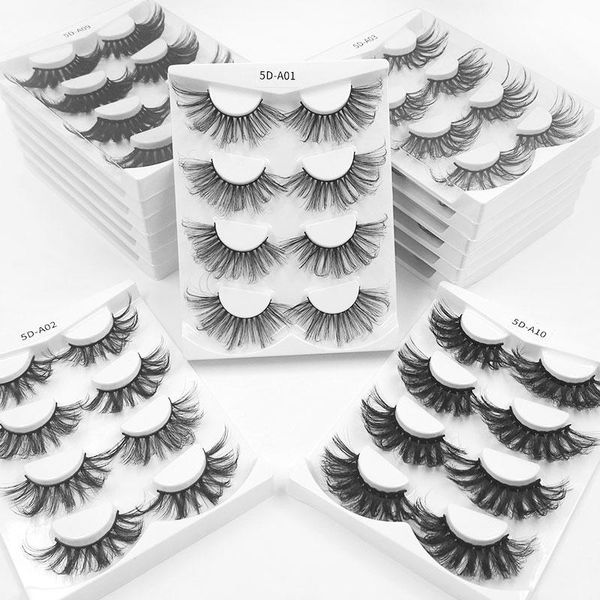 false eyelashes 4 pairs 25mm 5d 26 very long fluffy faux mink lashes synthetic cruelty high volume cross soft silk
false eyelashes 4 pairs 25mm 5d 26 very long fluffy faux mink lashes synthetic cruelty high volume cross soft silk