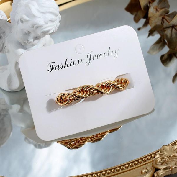 hair clips & barrettes just feel fashion woman accessories gold color clip pin metal geometric twisted rope chain hairpin barrette headwear, Golden;silver
hair clips & barrettes just feel fashion woman accessories gold color clip pin metal geometric twisted rope chain hairpin barrette headwear, Golden;silver