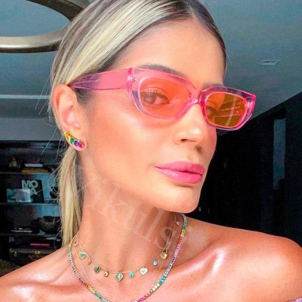 sunglasses small cat eye women 2021 vintage pink green shades fashion brand rectangle sun glasses female oculos feminino, White;black
sunglasses small cat eye women 2021 vintage pink green shades fashion brand rectangle sun glasses female oculos feminino, White;black