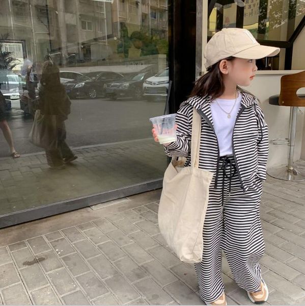 clothing sets 2021 korea style girls boys 2 pcs set striped hooded sweatshirt+long pants autumn cotton kids suit 2-8 years wd186, White
clothing sets 2021 korea style girls boys 2 pcs set striped hooded sweatshirt+long pants autumn cotton kids suit 2-8 years wd186, White