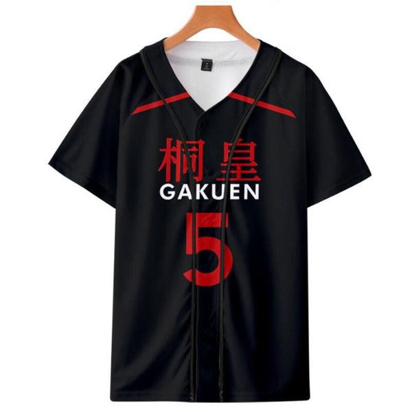 men's t-shirts kuroko's basketball kuroko no basuke gakuen school uniform aomine daiki jersey casual sportswear cosplay t-shirt, White;black
men's t-shirts kuroko's basketball kuroko no basuke gakuen school uniform aomine daiki jersey casual sportswear cosplay t-shirt, White;black