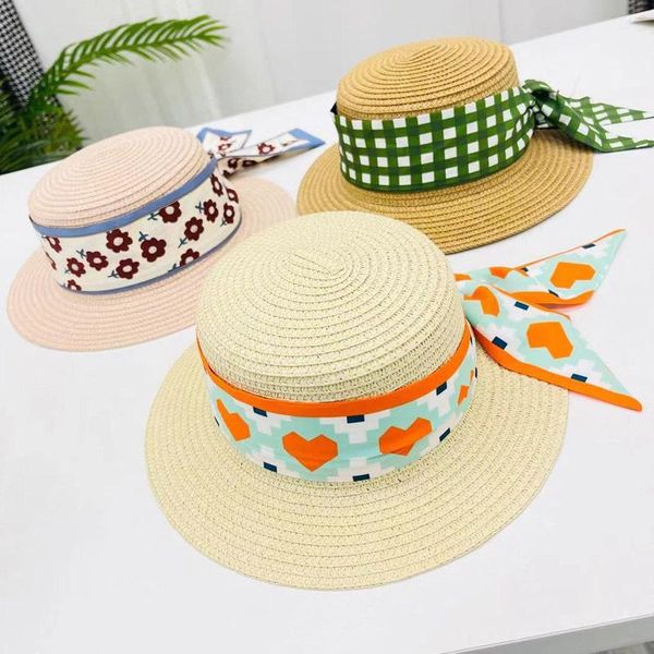 kids baby girls leisure colorful ribbon flat straw wide brim sunscreen children toddler beach sandal sun hat 52-54cm caps & hats, Yellow
kids baby girls leisure colorful ribbon flat straw wide brim sunscreen children toddler beach sandal sun hat 52-54cm caps & hats, Yellow