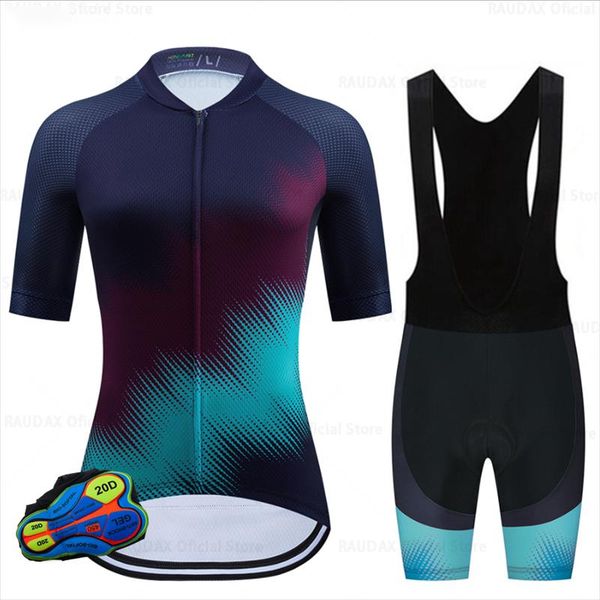 racing sets women's cycling jersey set 2021 team bicycle clothing mtb mountain bike summer breathable bib wear ciclismo triathlon, Black;blue
racing sets women's cycling jersey set 2021 team bicycle clothing mtb mountain bike summer breathable bib wear ciclismo triathlon, Black;blue