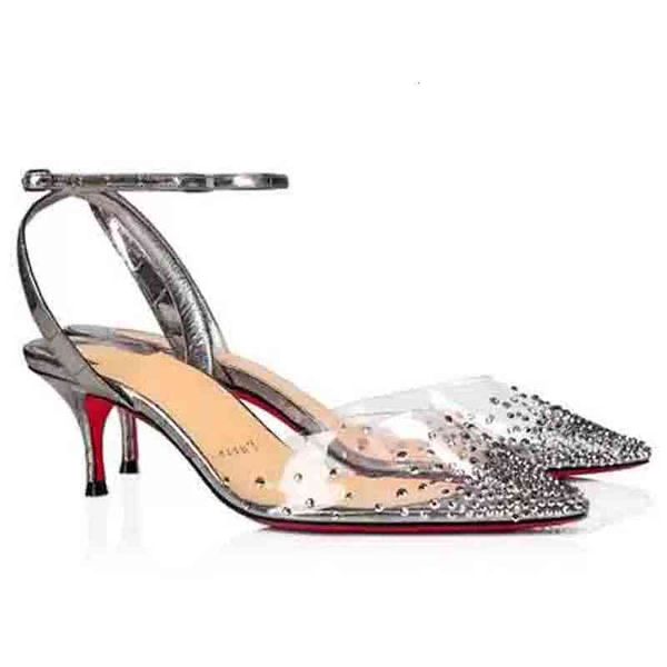 summer woman luxury red bottom pumps bride womens sandals, pvc with strass pointed closed toe party wedding diamond 60mm spikes heels, Black
summer woman luxury red bottom pumps bride womens sandals, pvc with strass pointed closed toe party wedding diamond 60mm spikes heels, Black