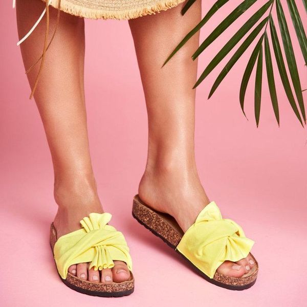 slippers summer women flat bowknot beach shoes ladies sandals open toe platform slides large size flip flops, Black
slippers summer women flat bowknot beach shoes ladies sandals open toe platform slides large size flip flops, Black