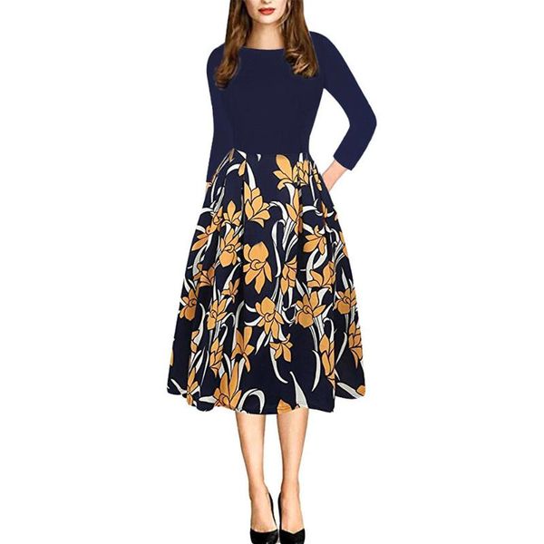 casual dresses tmwevn women elegant vintage floral print patchwork dress big swing, Black;gray
casual dresses tmwevn women elegant vintage floral print patchwork dress big swing, Black;gray
